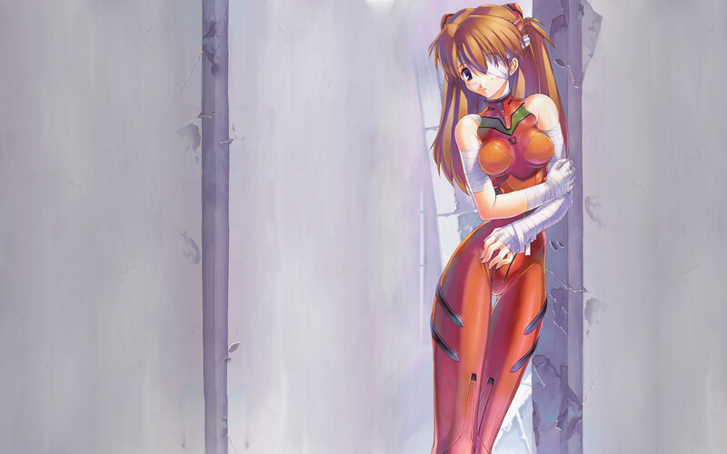 Rei Ayanami in plugsuit