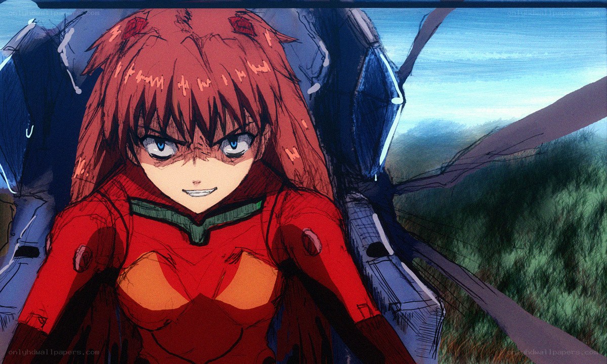 Rei Ayanami in red suit