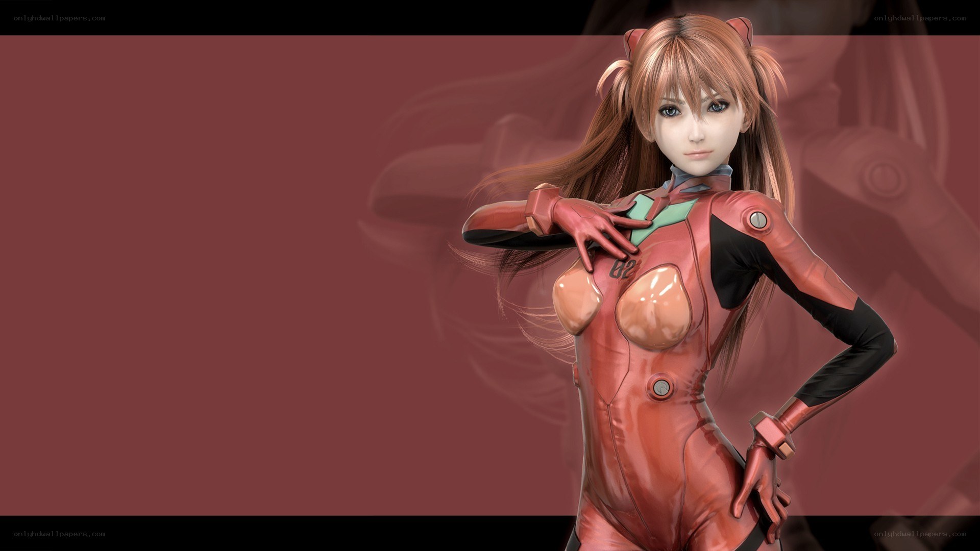 Rei Ayanami in red suit