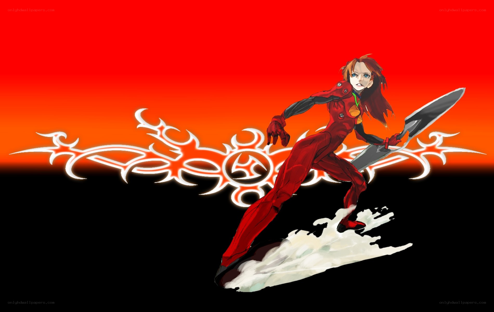 Rei Ayanami in red suit