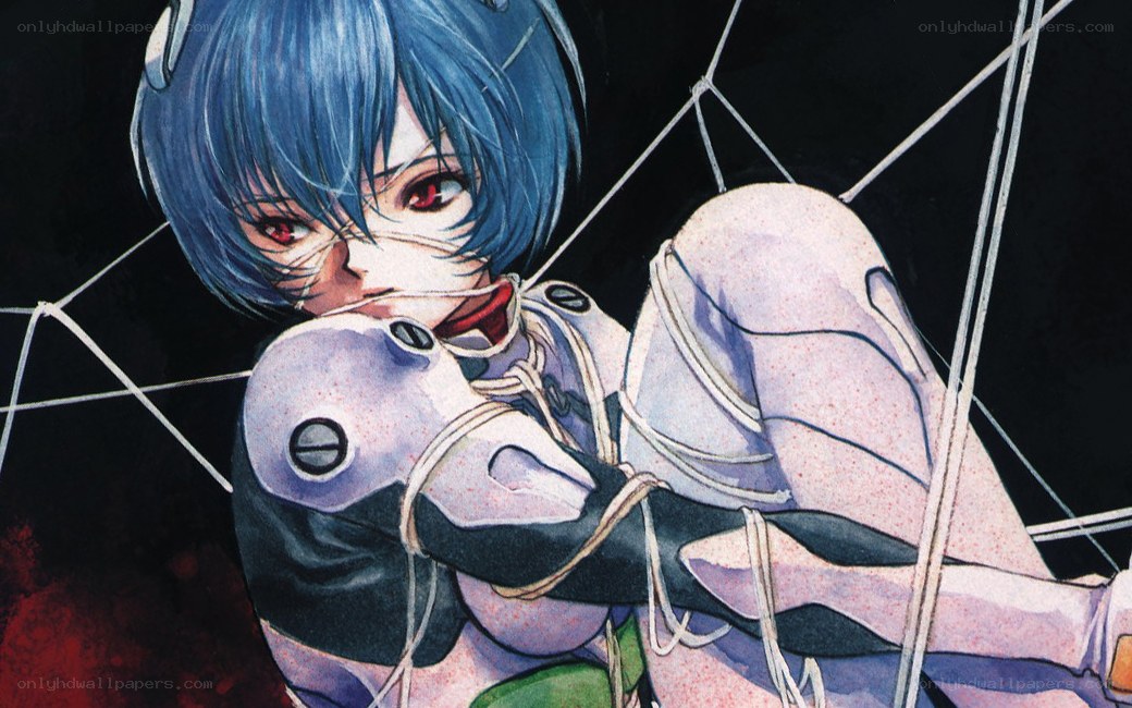Rei Ayanami restrained