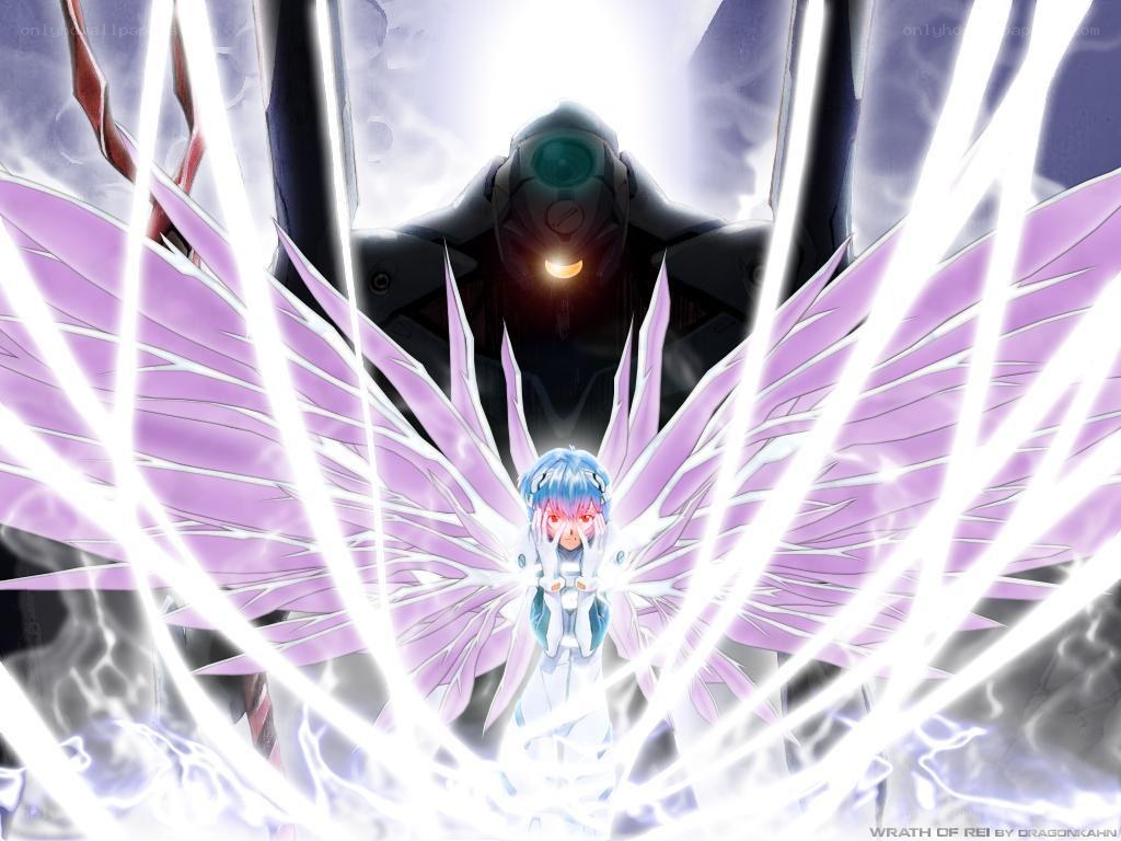 Rei with purple wings
