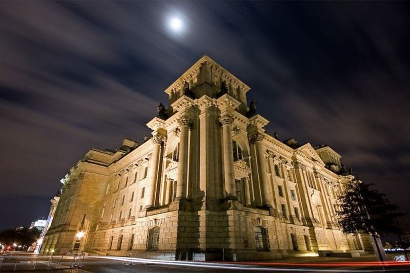 Reichstag Building at Night