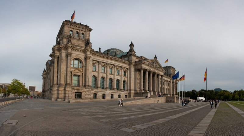 Reichstag building in Berlin