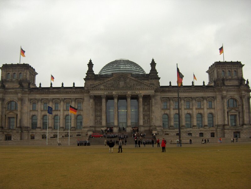 Reichstag building in Berlin