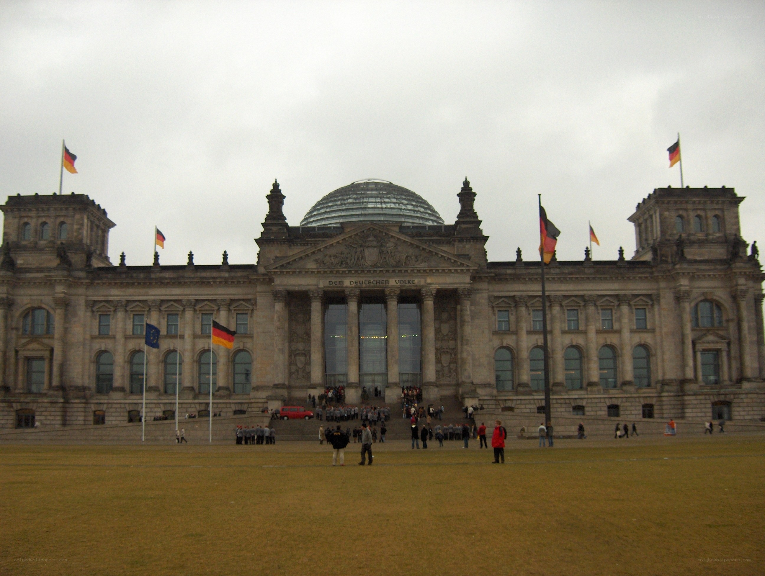 Reichstag building in Berlin