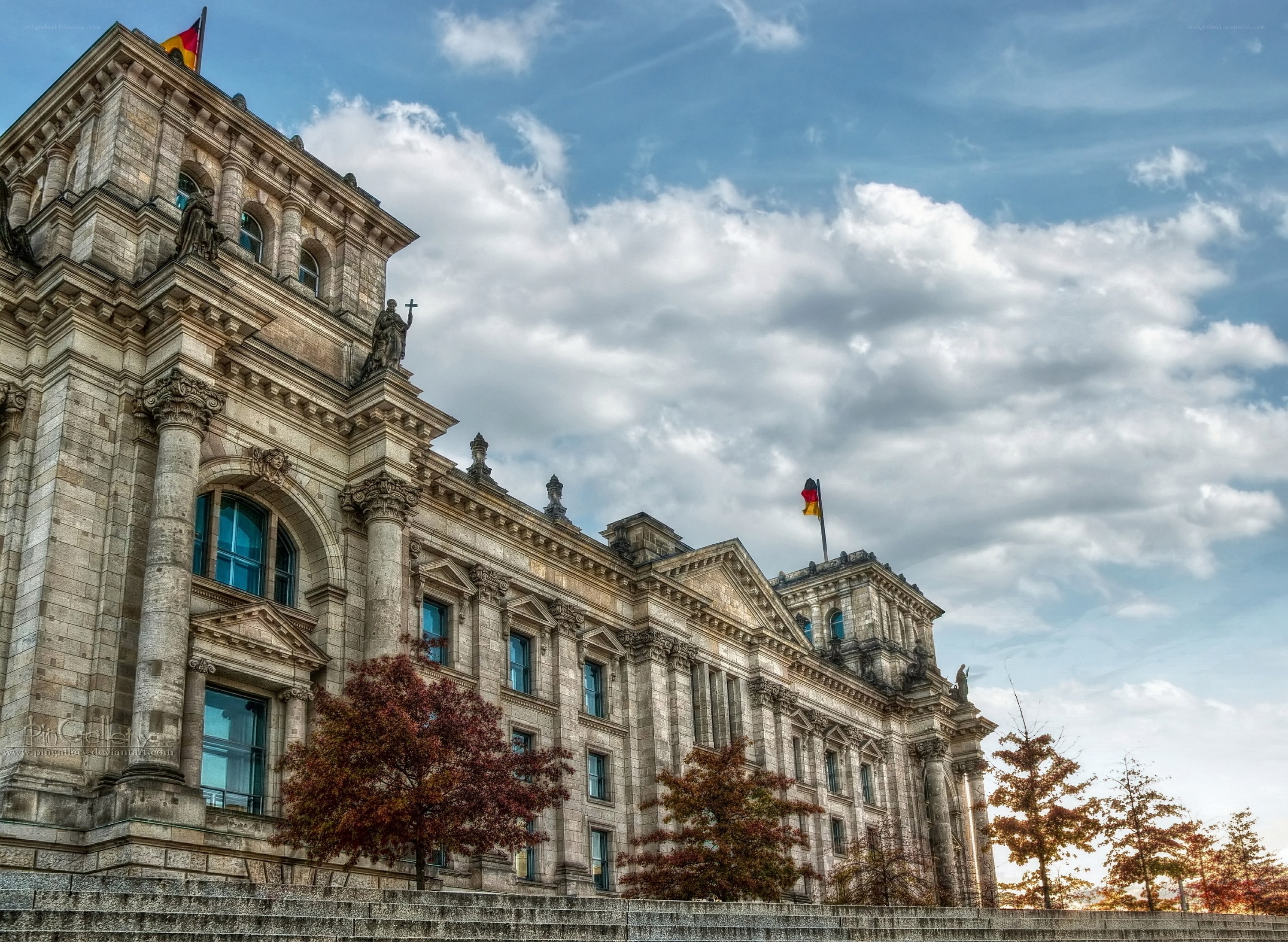 Reichstag building in Berlin