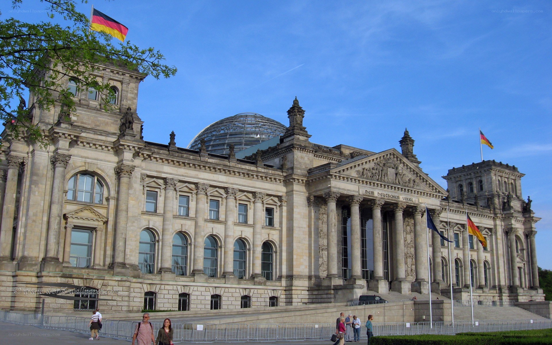 Reichstag building in Berlin