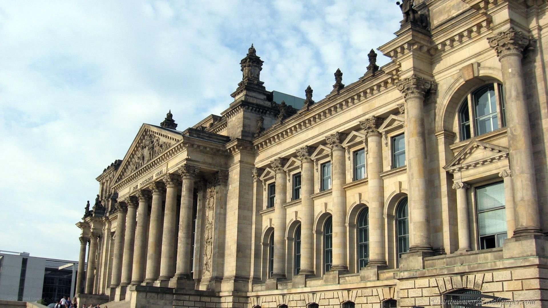 Reichstag building in Berlin