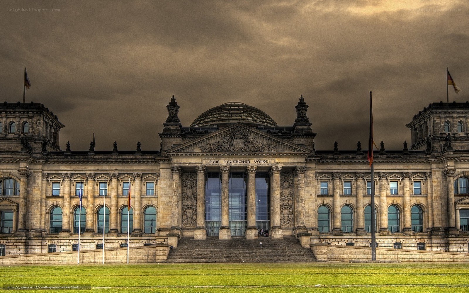 Reichstag building in Berlin