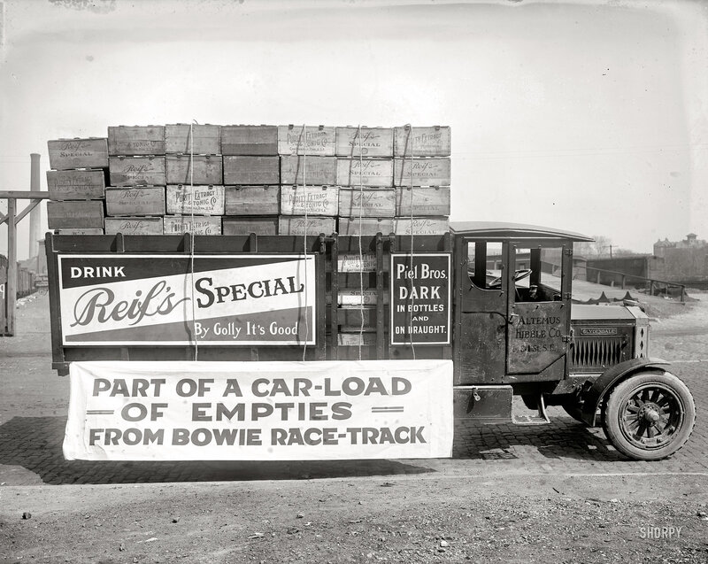 Reif's Special delivery truck