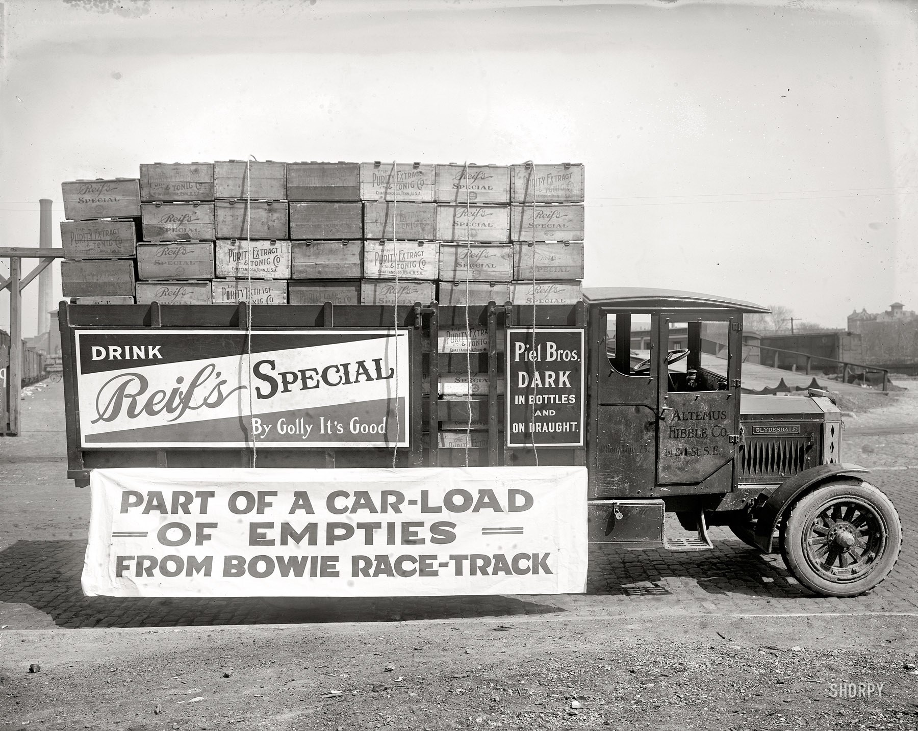 Reif's Special delivery truck