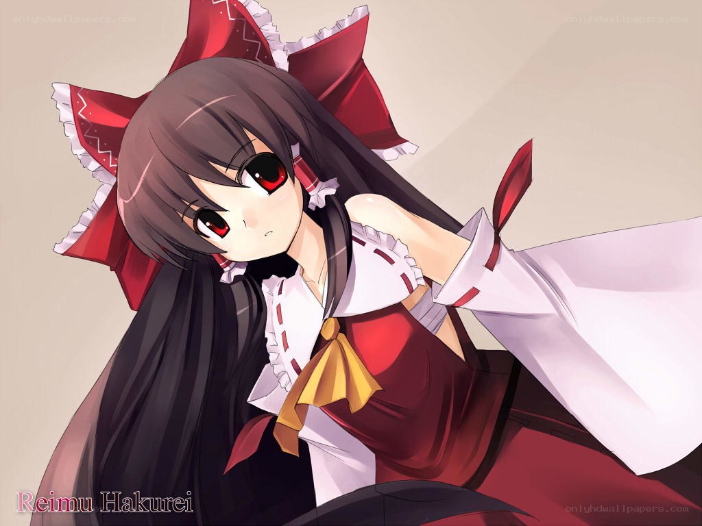 Reimu Hakurei character art