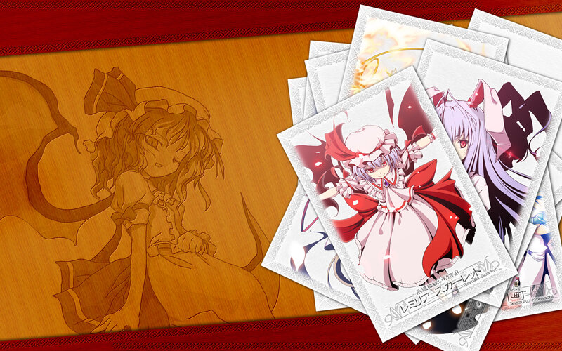 Reimu Hakurei Character Art — Red