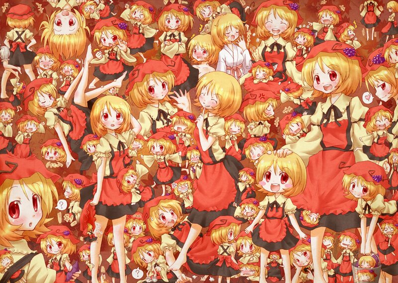 Reimu Hakurei collage