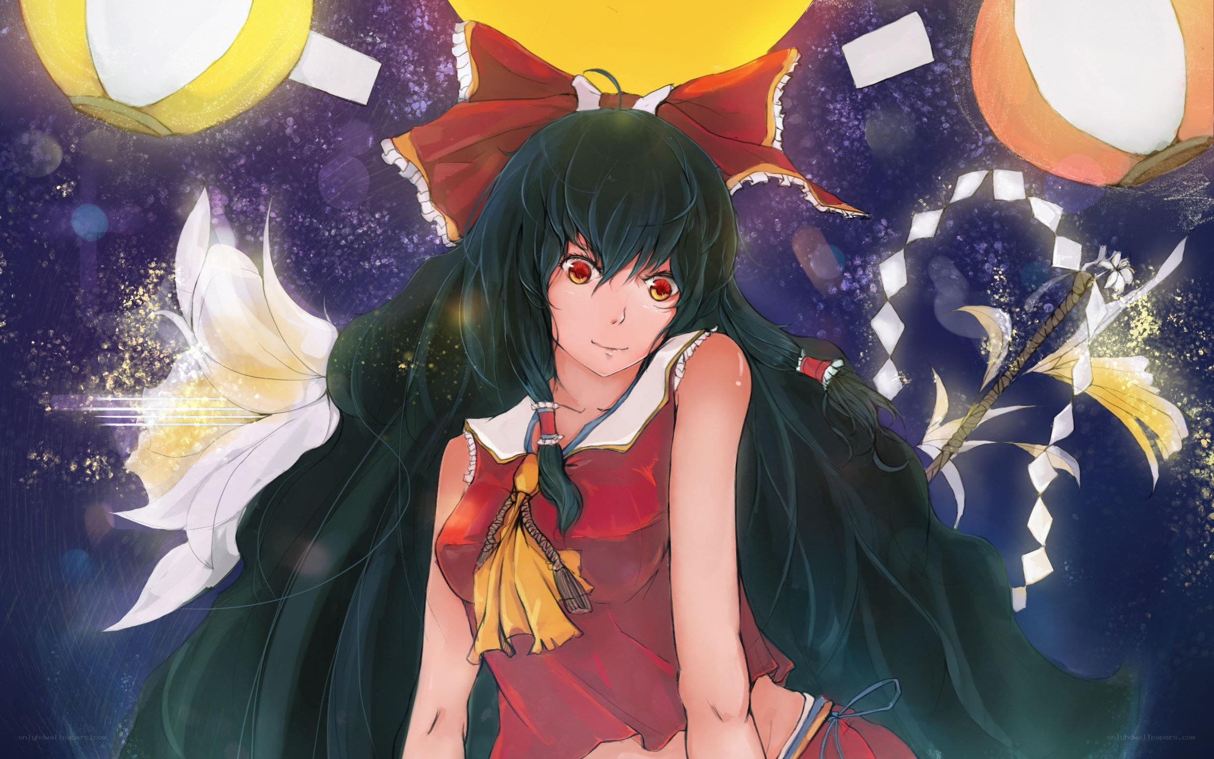 Reimu Hakurei in a dream