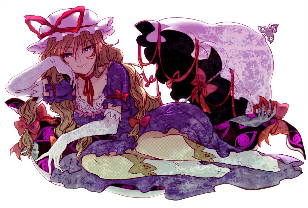 Reimu Hakurei in a relaxed pose