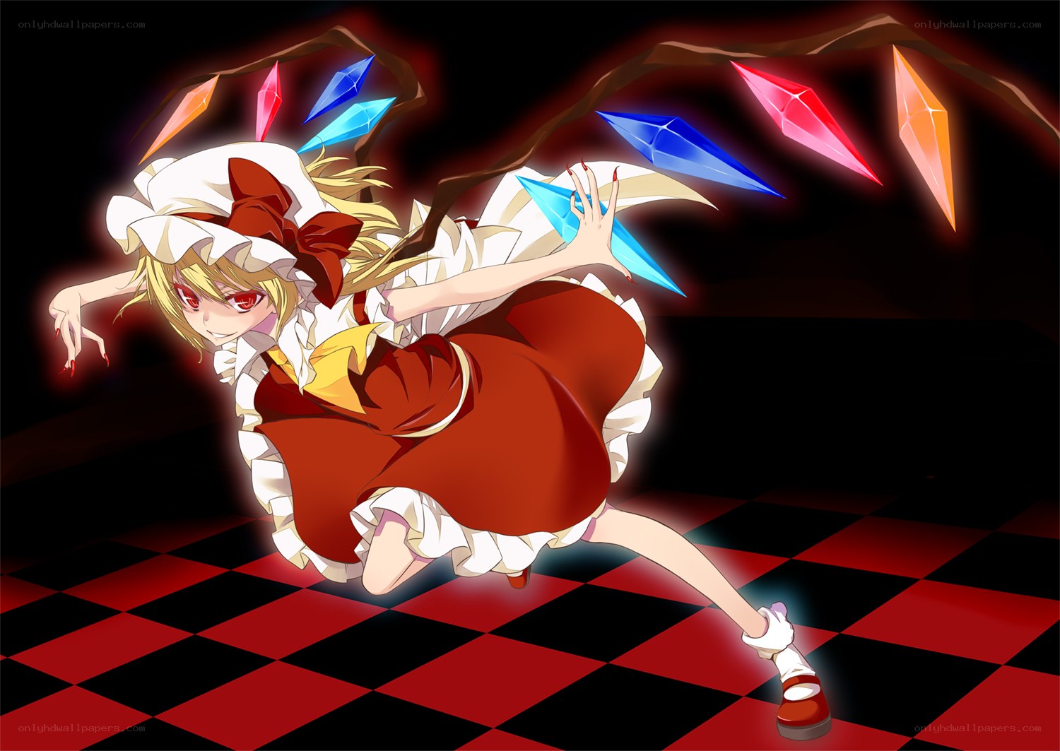 Reimu Hakurei in action