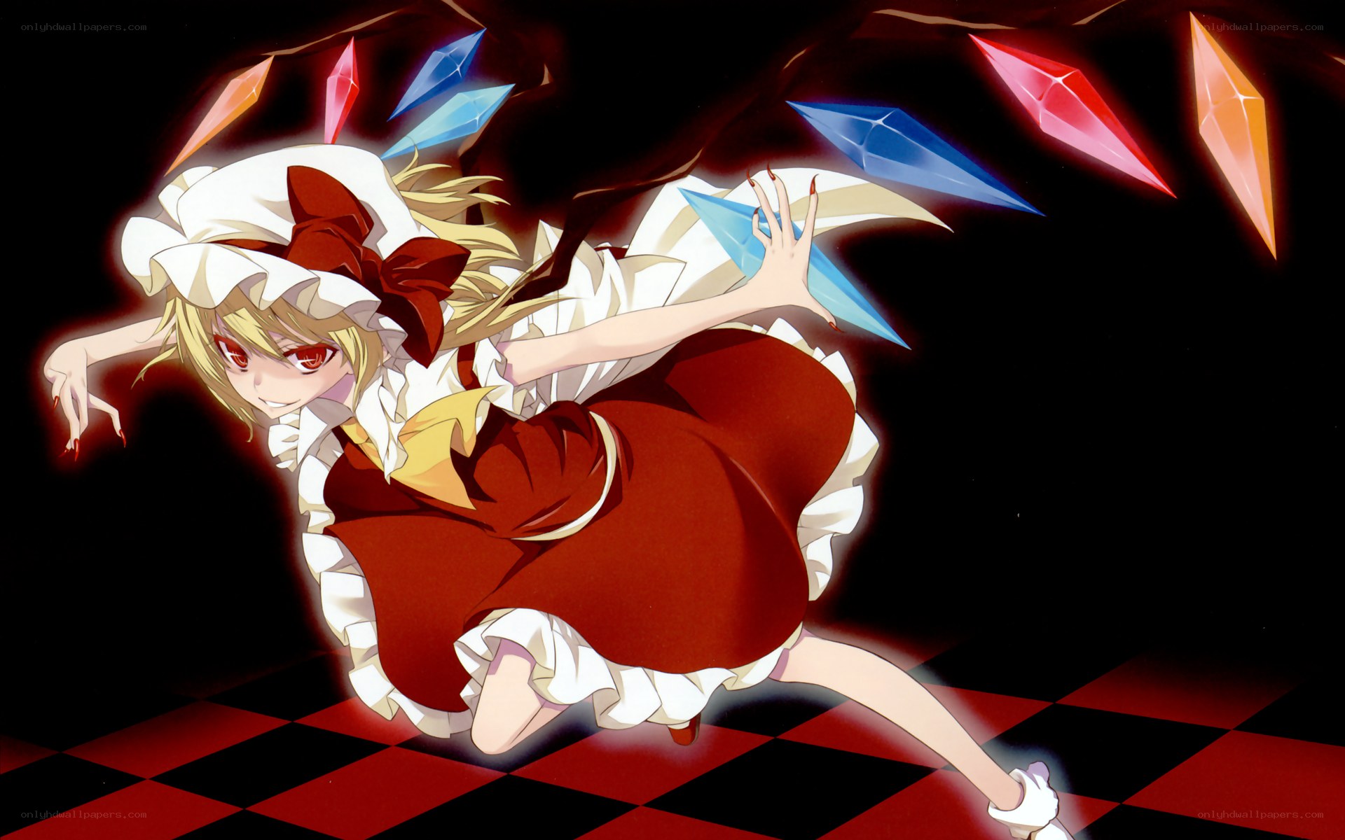 Reimu Hakurei in action