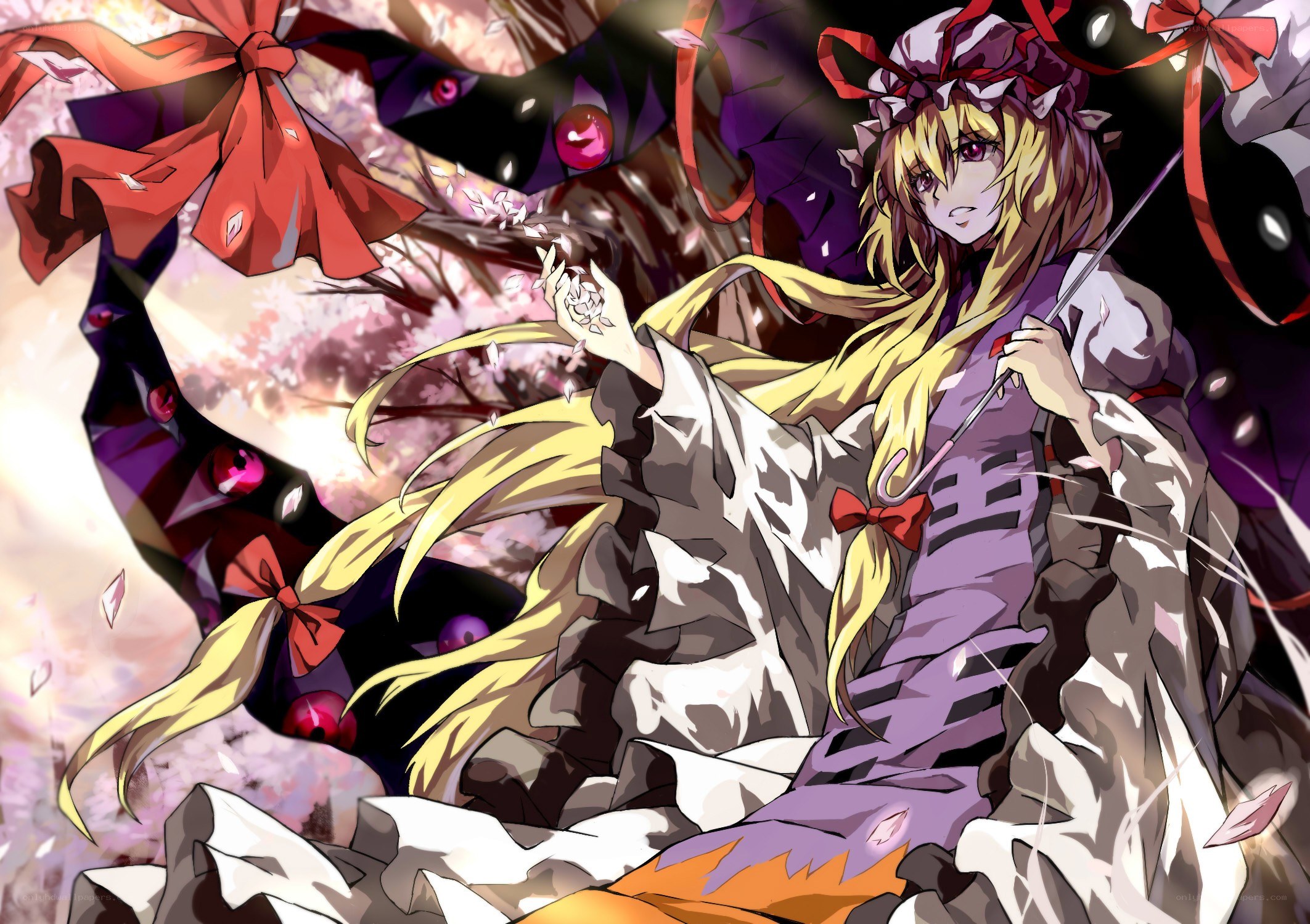 Reimu Hakurei in battle