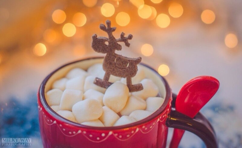 Reindeer Cookie in Mug