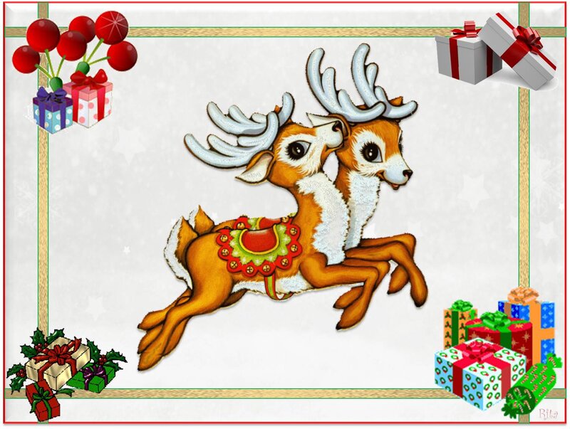 Reindeer Couple