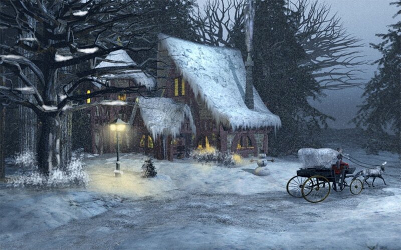 Reindeer-drawn Sleigh