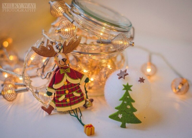 Reindeer Figurine with Lights