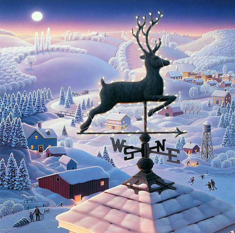 Reindeer Weathervane