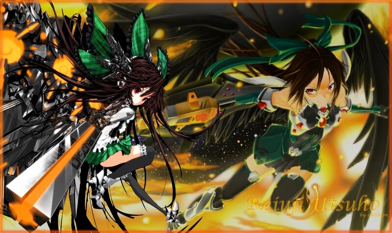 Reiufu Utsuho anime art