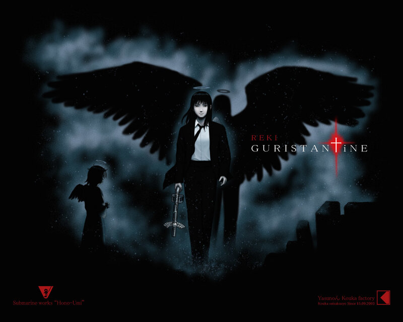 Reki Guristan in dark wings
