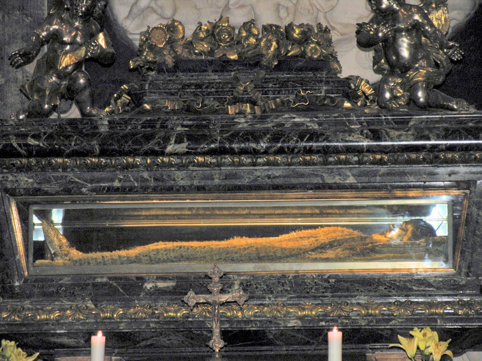 Relic in a glass case