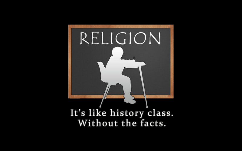 Religion is like history class