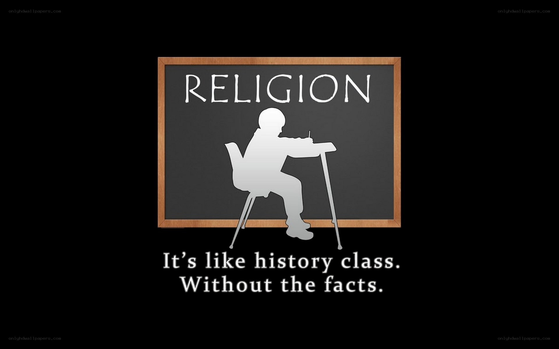 Religion is like history class