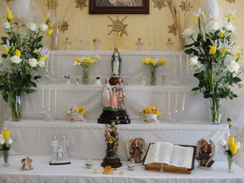 Religious Altar Display