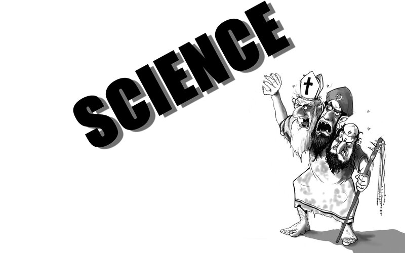 Religious Figures in Cartoon