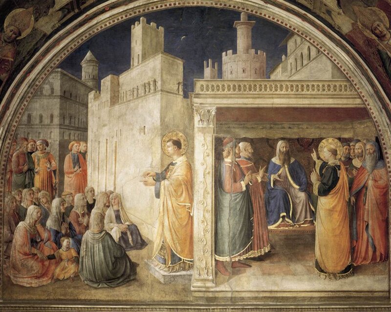 Religious Figures in City