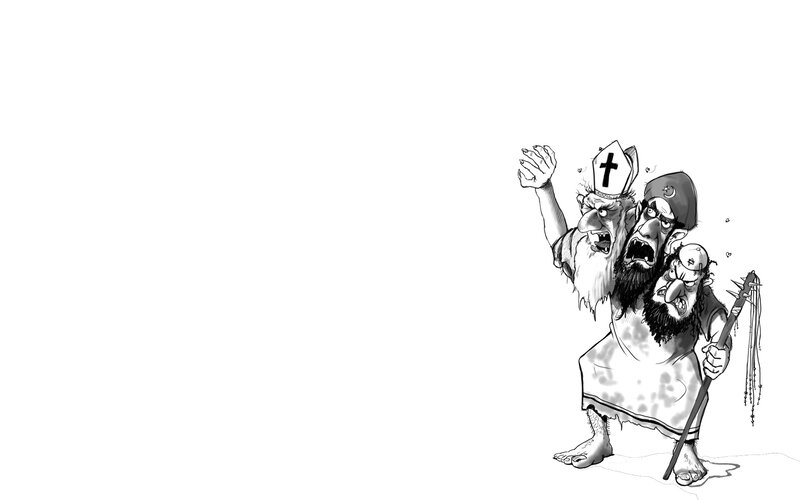 religious figures in conflict