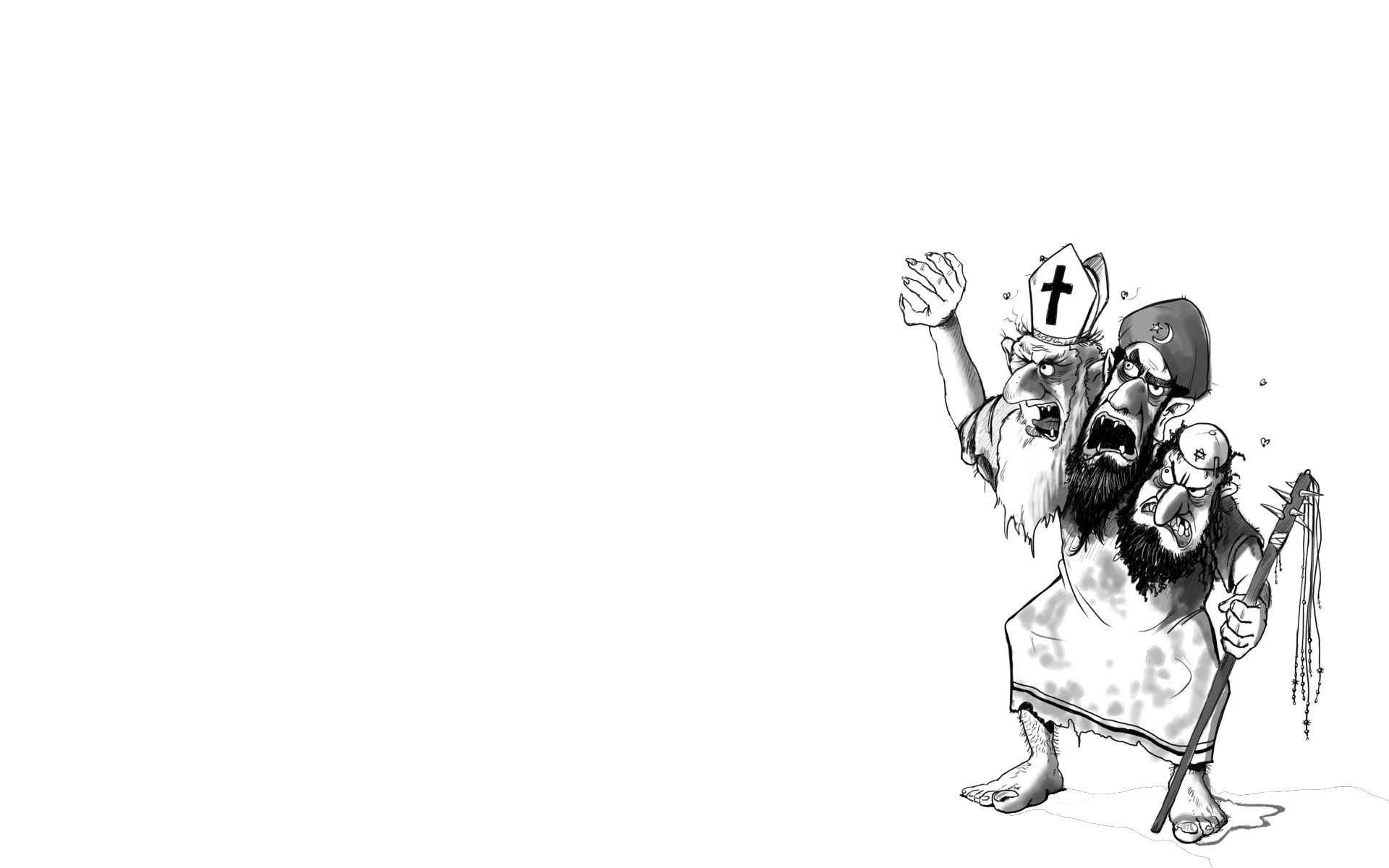 religious figures in conflict