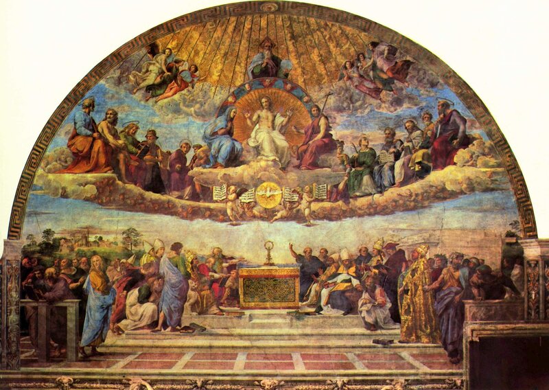 Religious Fresco Painting