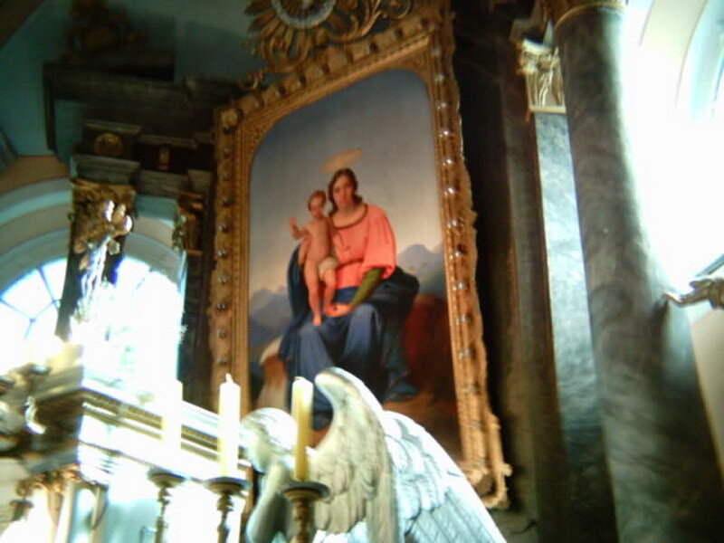 religious painting in church