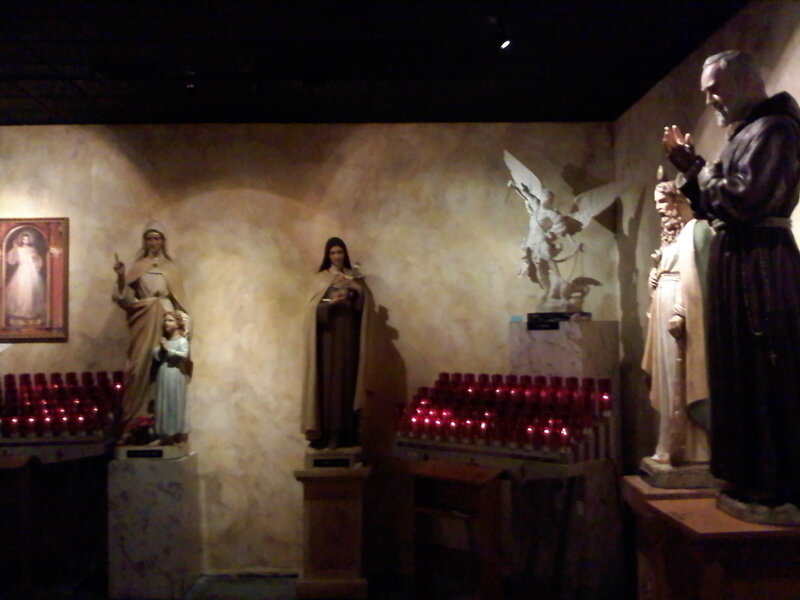 Religious Statues in Display