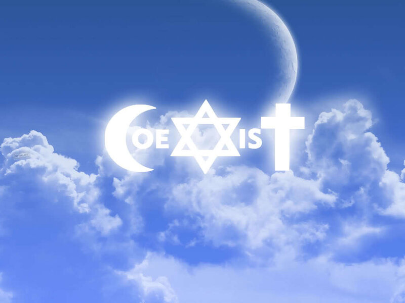Religious Symbols in Sky