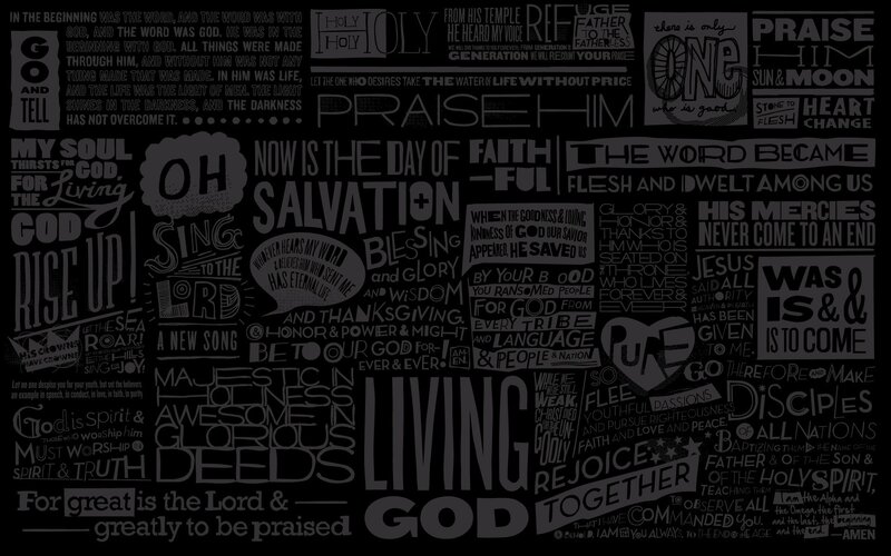 religious text collage