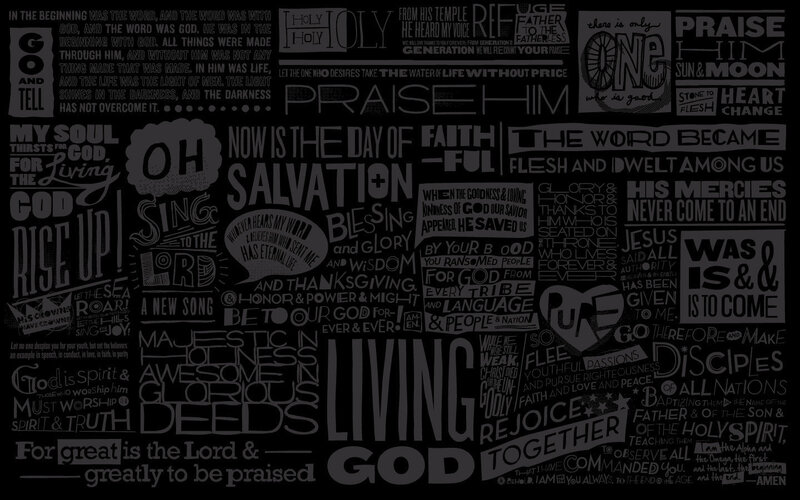religious text collage