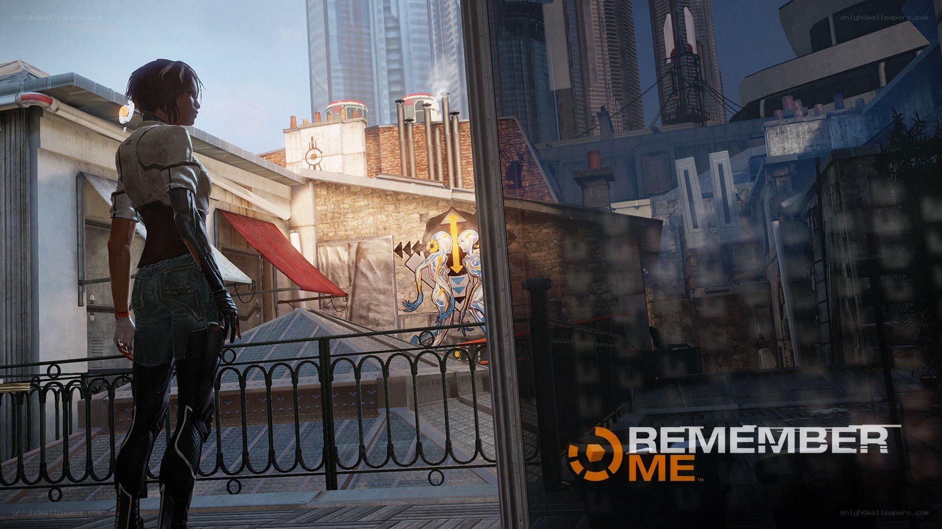 Remember Me game scene