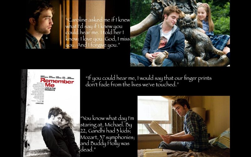 Remember Me movie collage