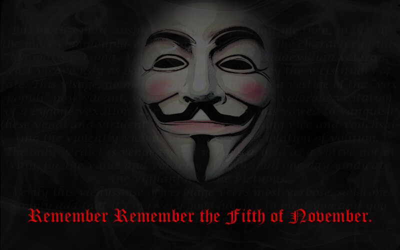 Remember the Fifth of November