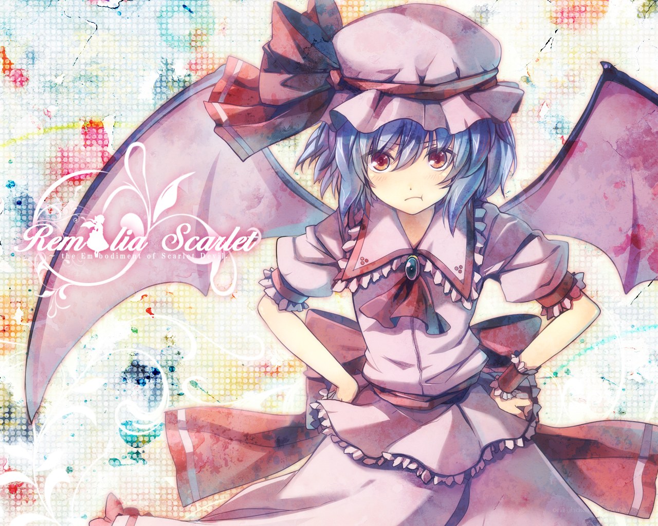 Remilia Scarlet character art