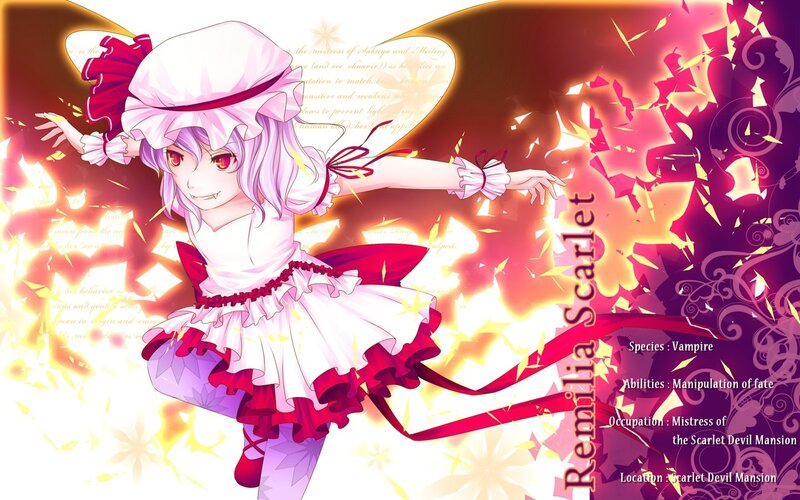 Remilia Scarlet character art